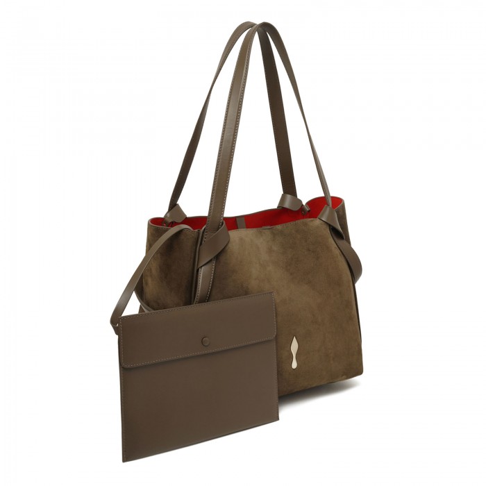 Bettina suede small tote bag