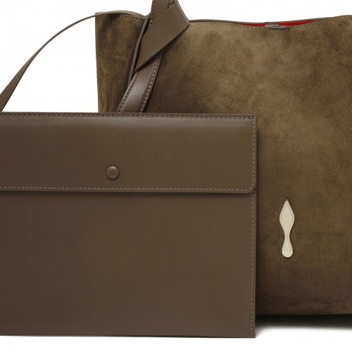 Bettina suede small tote bag 2