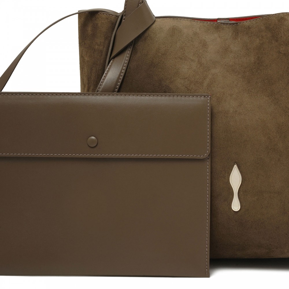 Bettina suede small tote bag