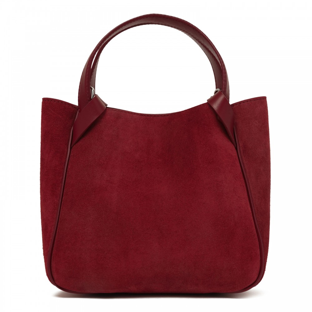 Bettina suede mini tote bag