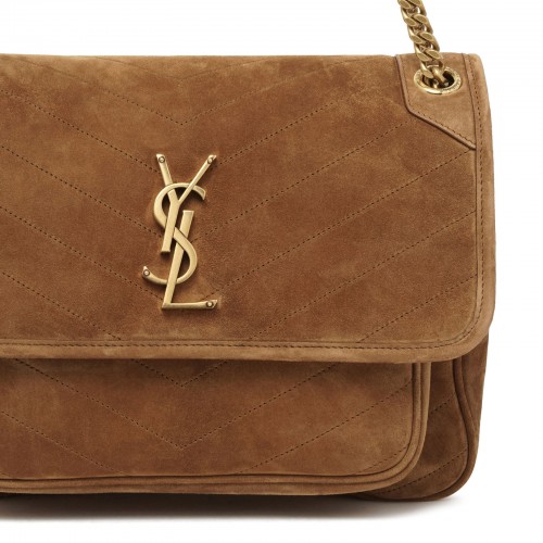 Niki medium suede shoulder bag 2