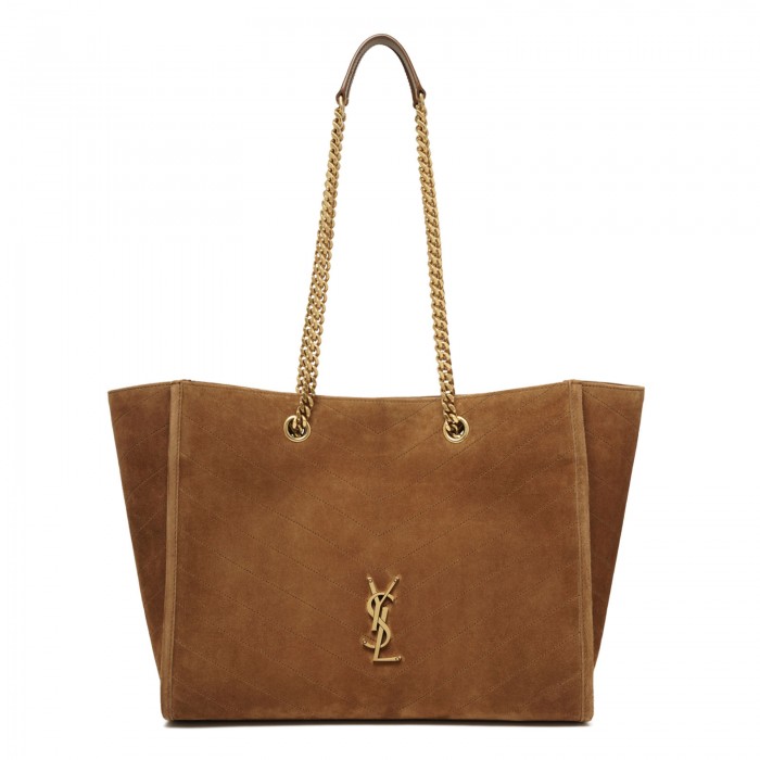 Niki suede East/West shopping bag