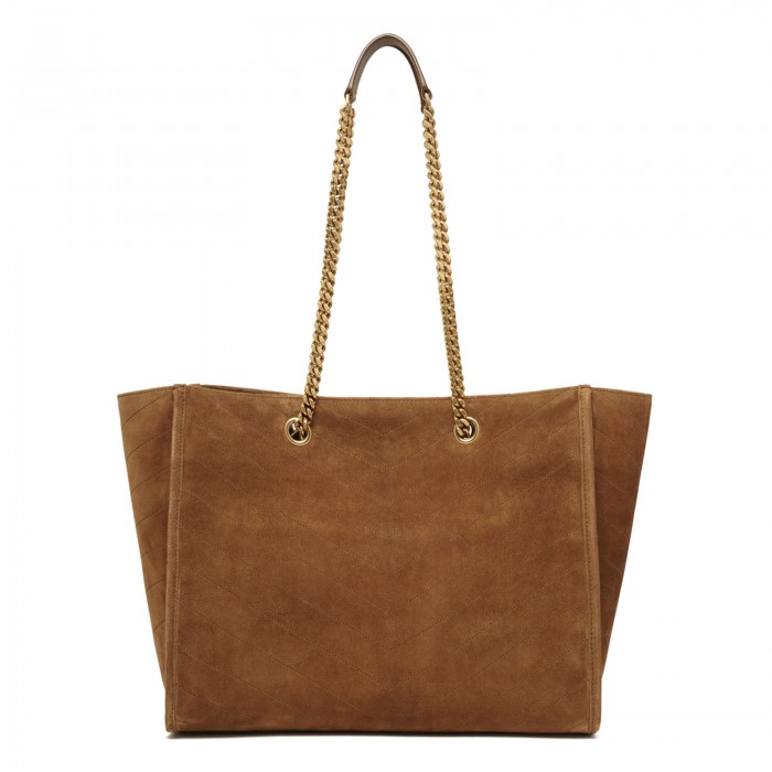 Niki suede East/West shopping bag