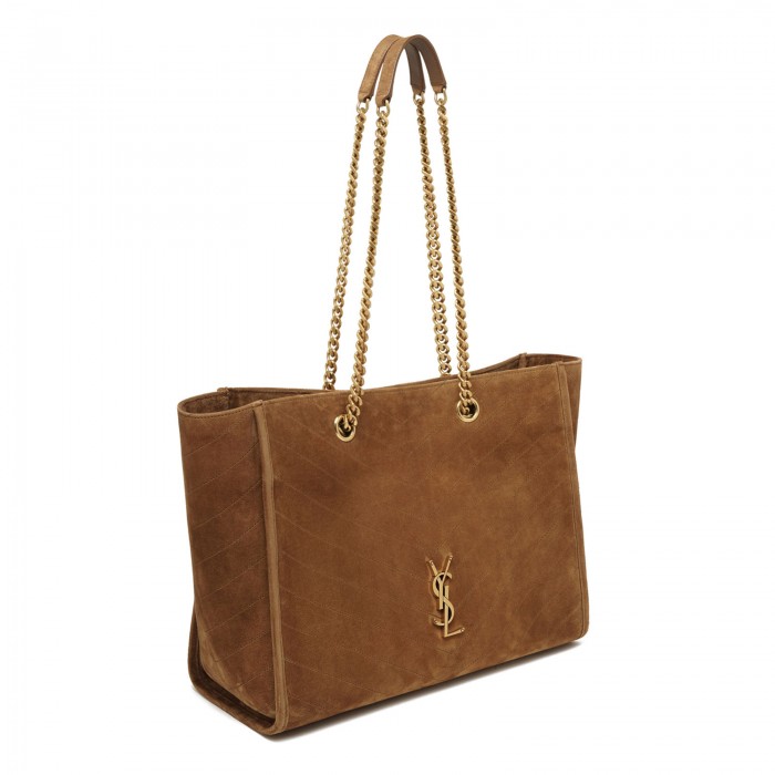 Niki suede East/West shopping bag