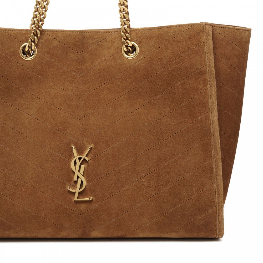Niki suede East/West shopping bag