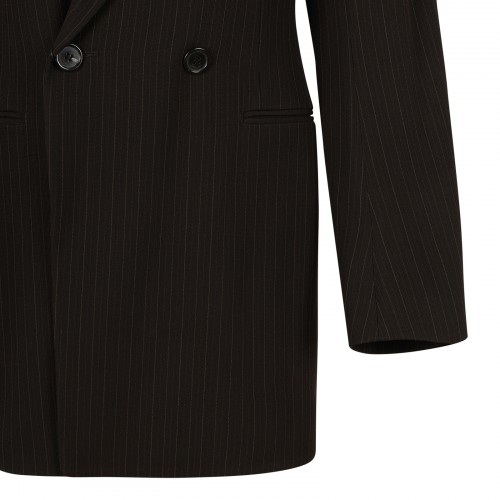 Chalk-stripe wool melange... 2