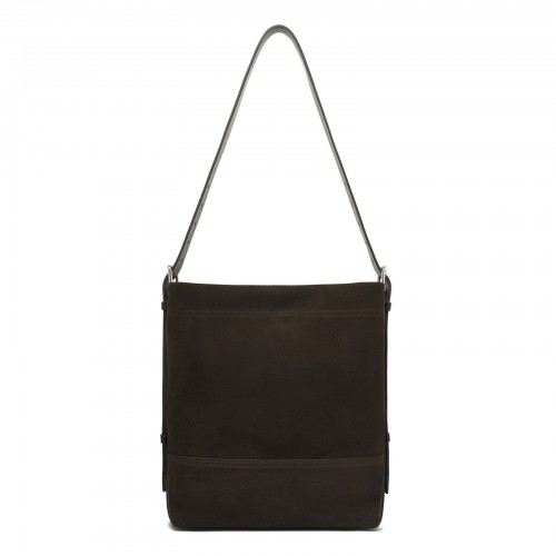 Belted small tote bag