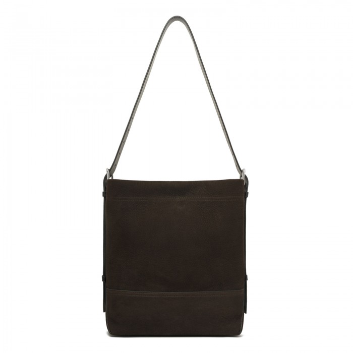 Belted small tote bag