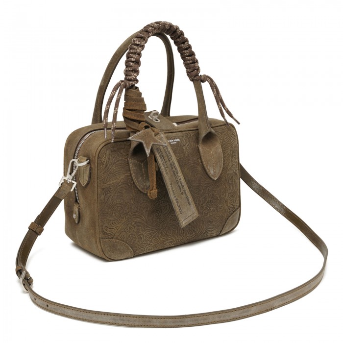 Vita suede handbag