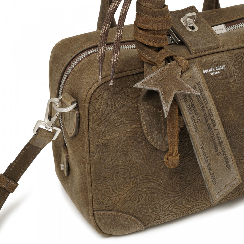 Vita suede handbag
