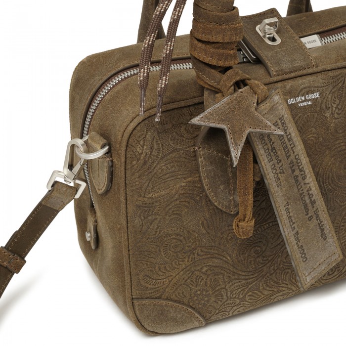 Vita suede handbag