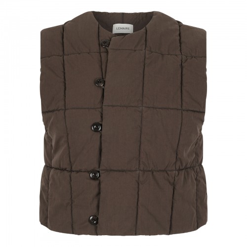 Wadded padded vest