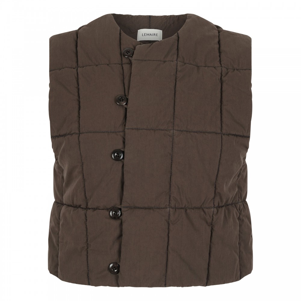Wadded padded vest