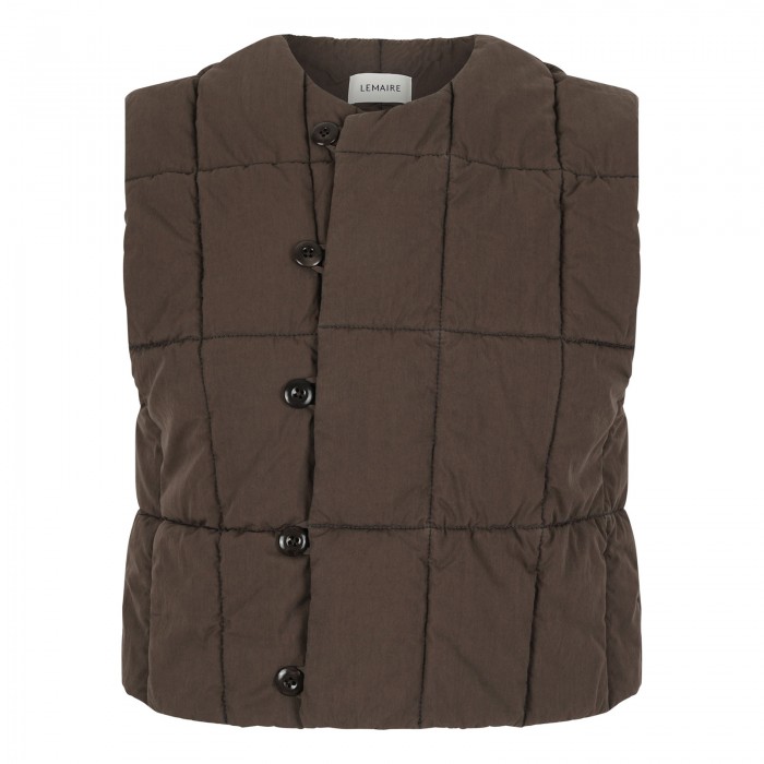 Wadded padded vest