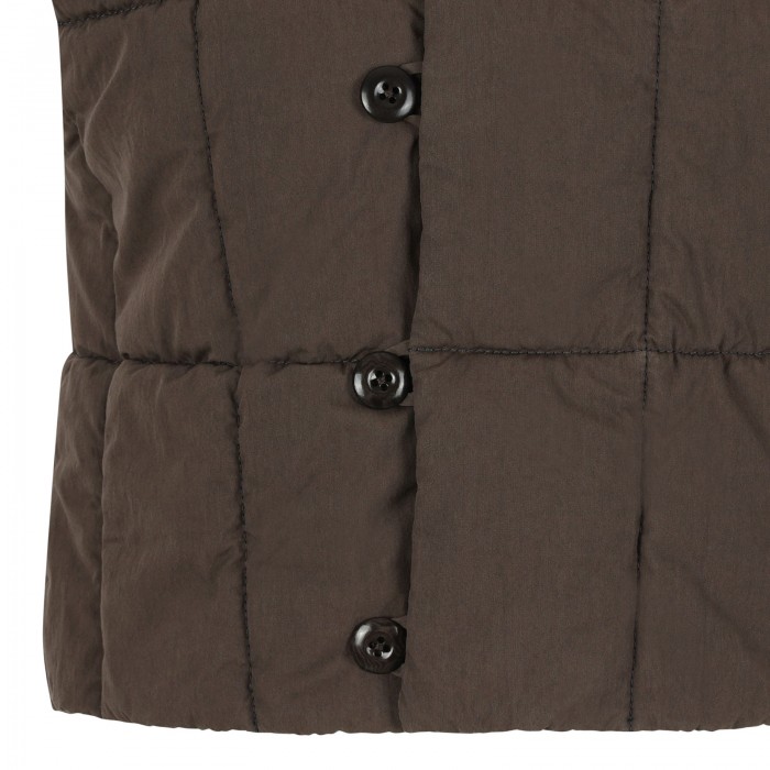 Wadded padded vest