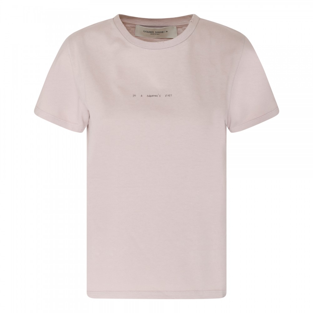 Printed pink T-shirt