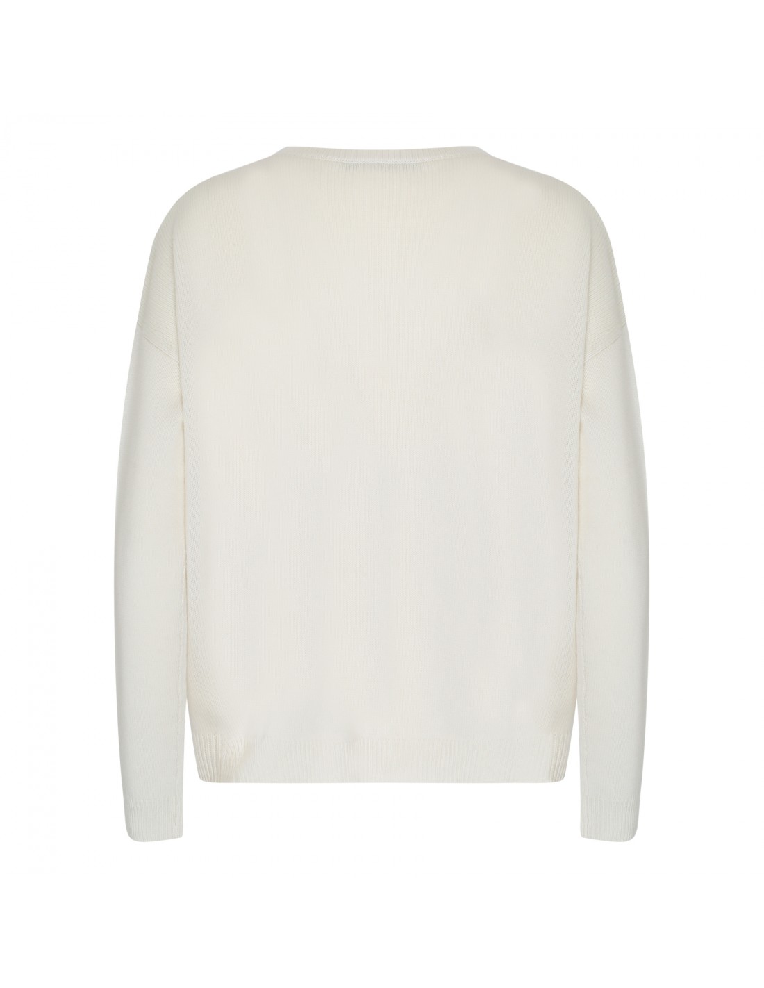 Edo white cashmere sweater