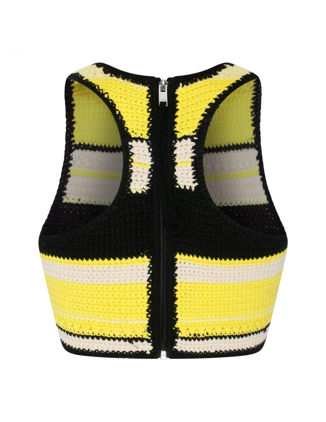 Crochet racerback bikini top