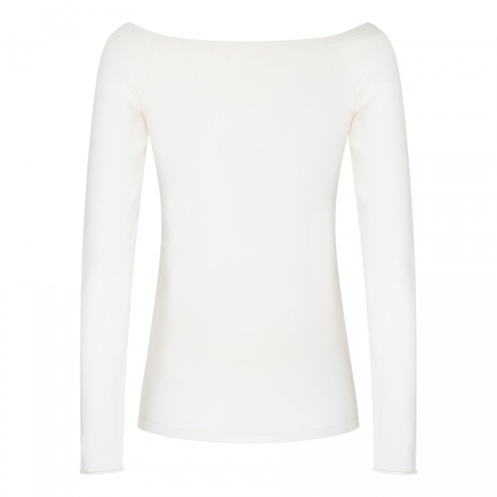 Ivory cashmere sweater