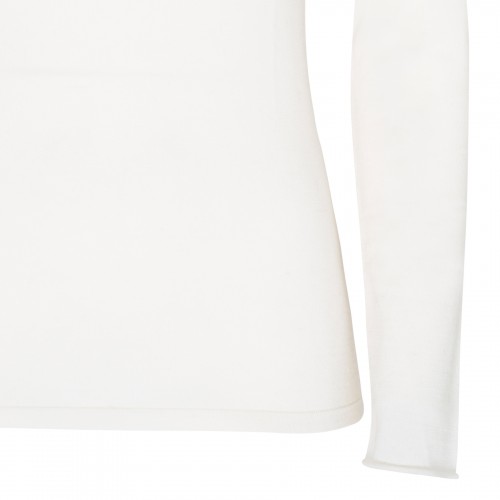 Ivory cashmere sweater 2