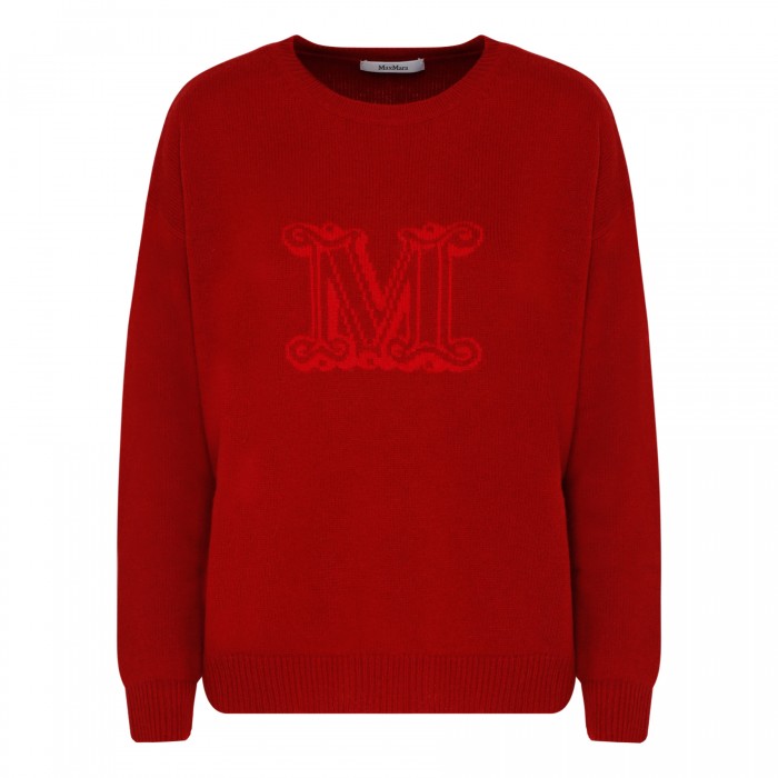 Edo red cashmere sweater