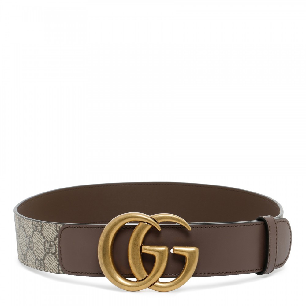 GG belt with Double G buckle