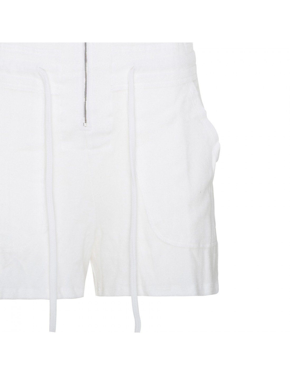 White zipped jumpsuit