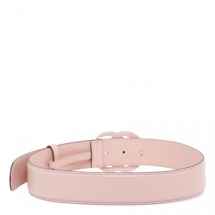 GG Marmont pink wide belt