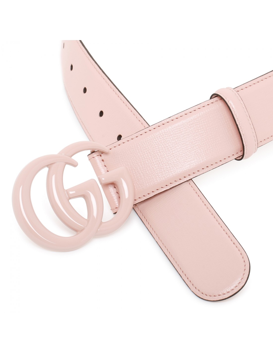 GG Marmont pink wide belt