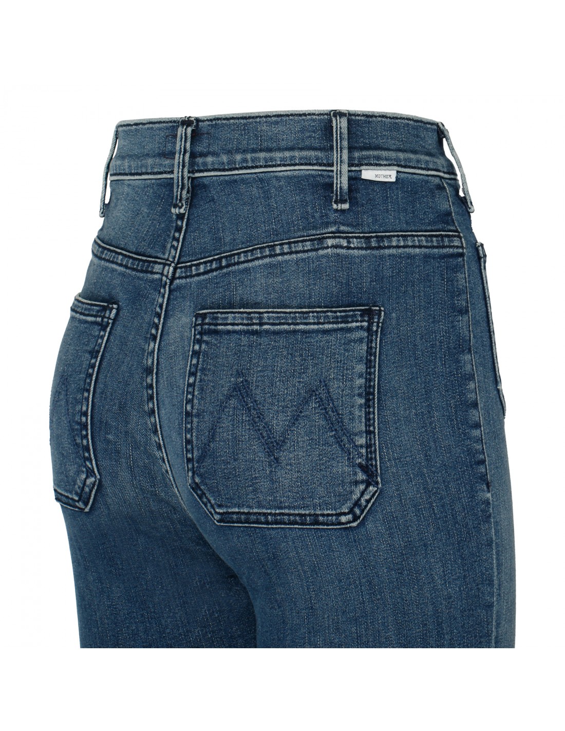 The Hustler Patch Pocket Ankle Fray jeans