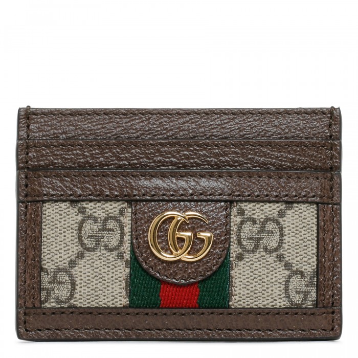 GG Supreme Ophidia large card case
