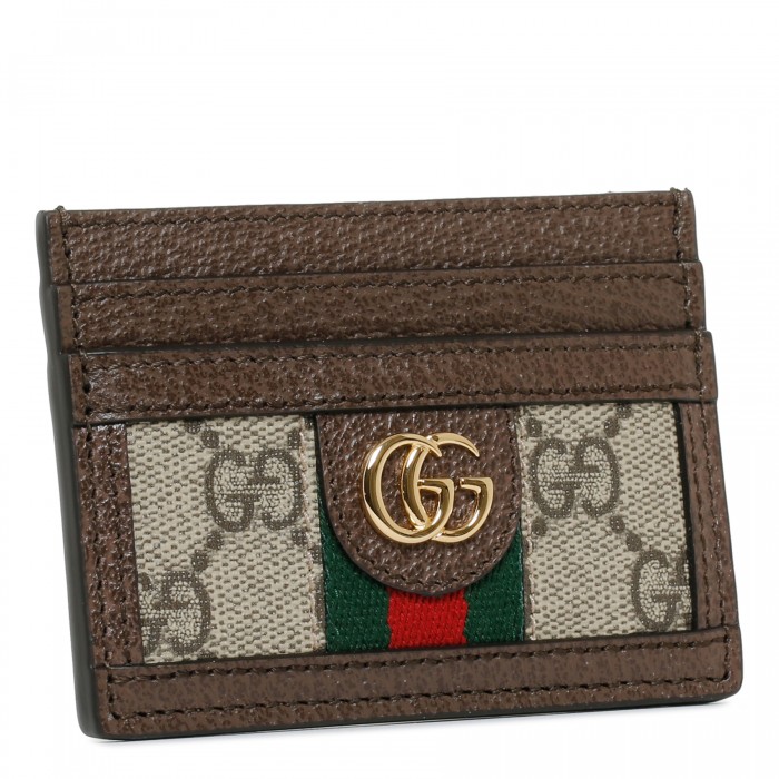 GG Supreme Ophidia large card case