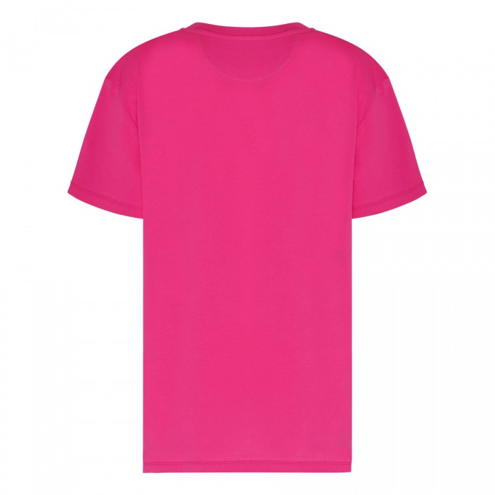 VLTN logo shocking pink T-shirt
