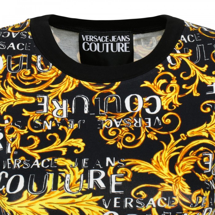 Logo Couture black T-shirt