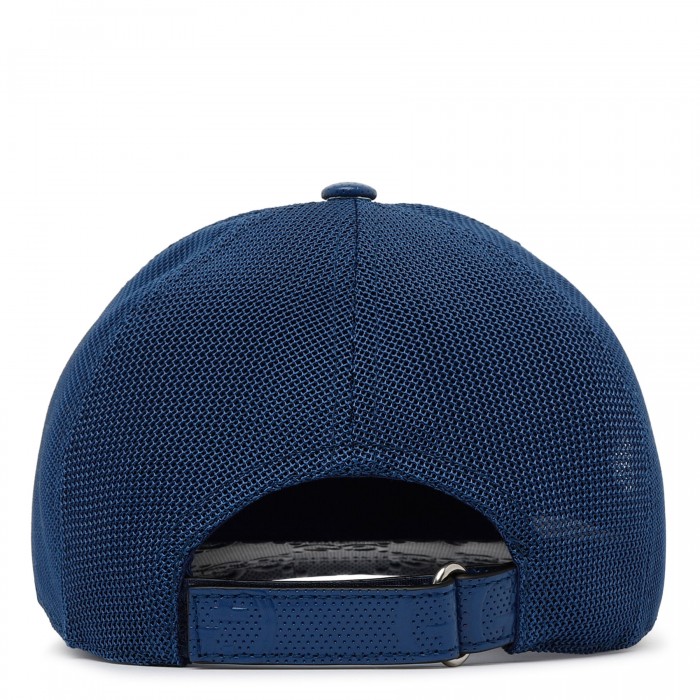 GG leather baseball cap