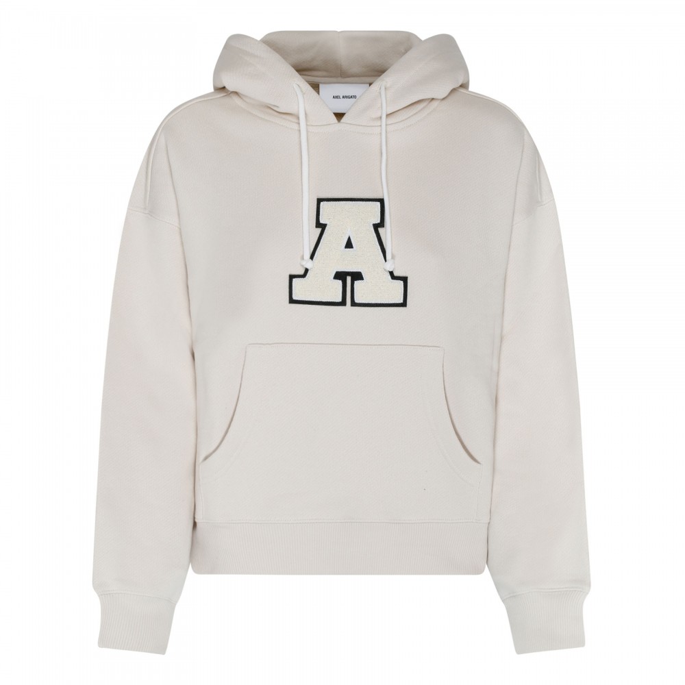 College A appliquéd hoodie