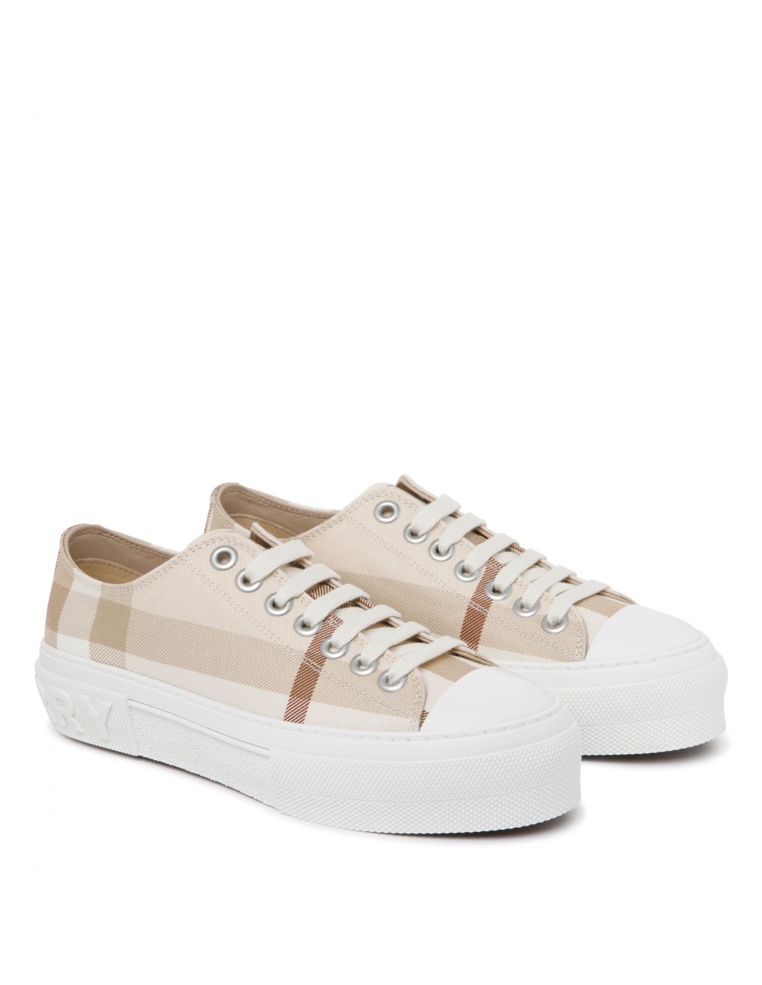 Jack low check sneakers