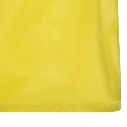 Lemon yellow silk T-shirt 2