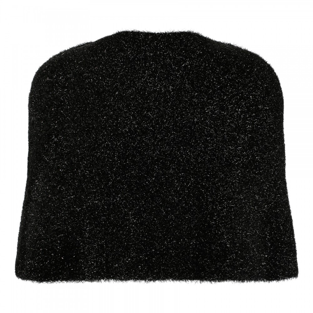 Black lurex disco cape