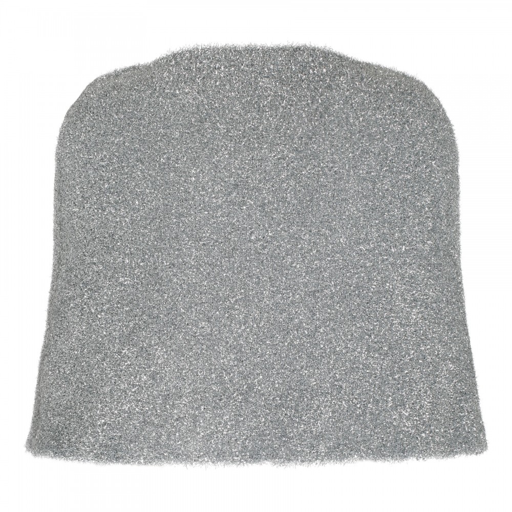 Silver lurex disco cape