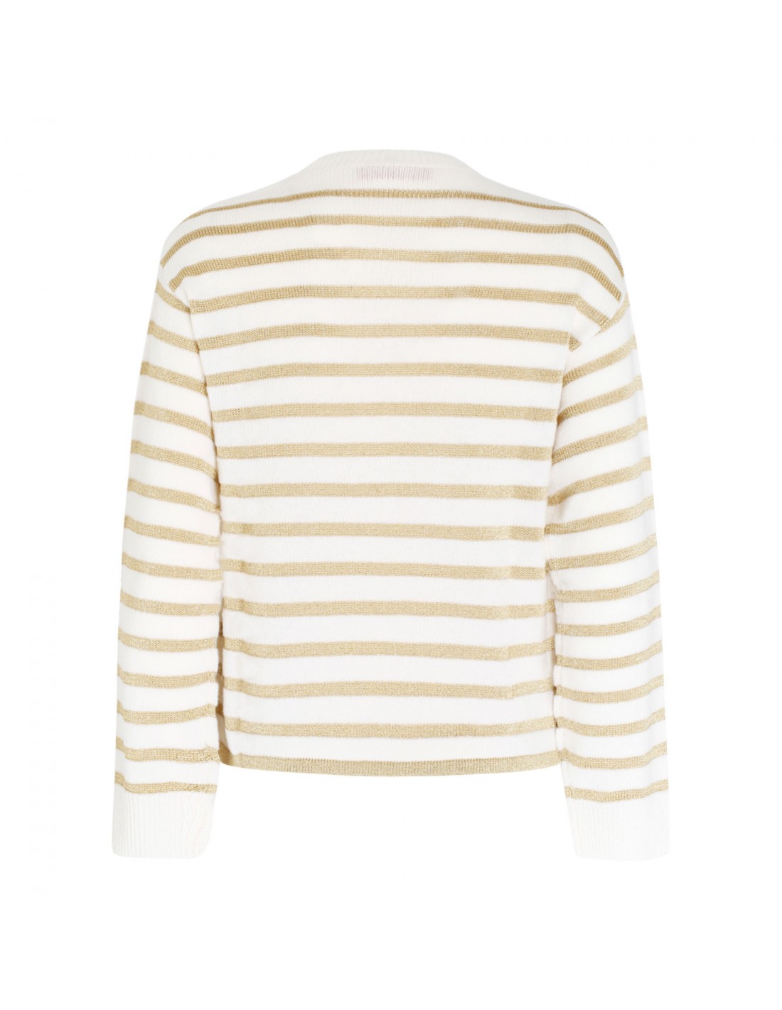 VLogo striped sweater