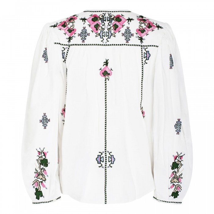 Soraya floral embroidered blouse