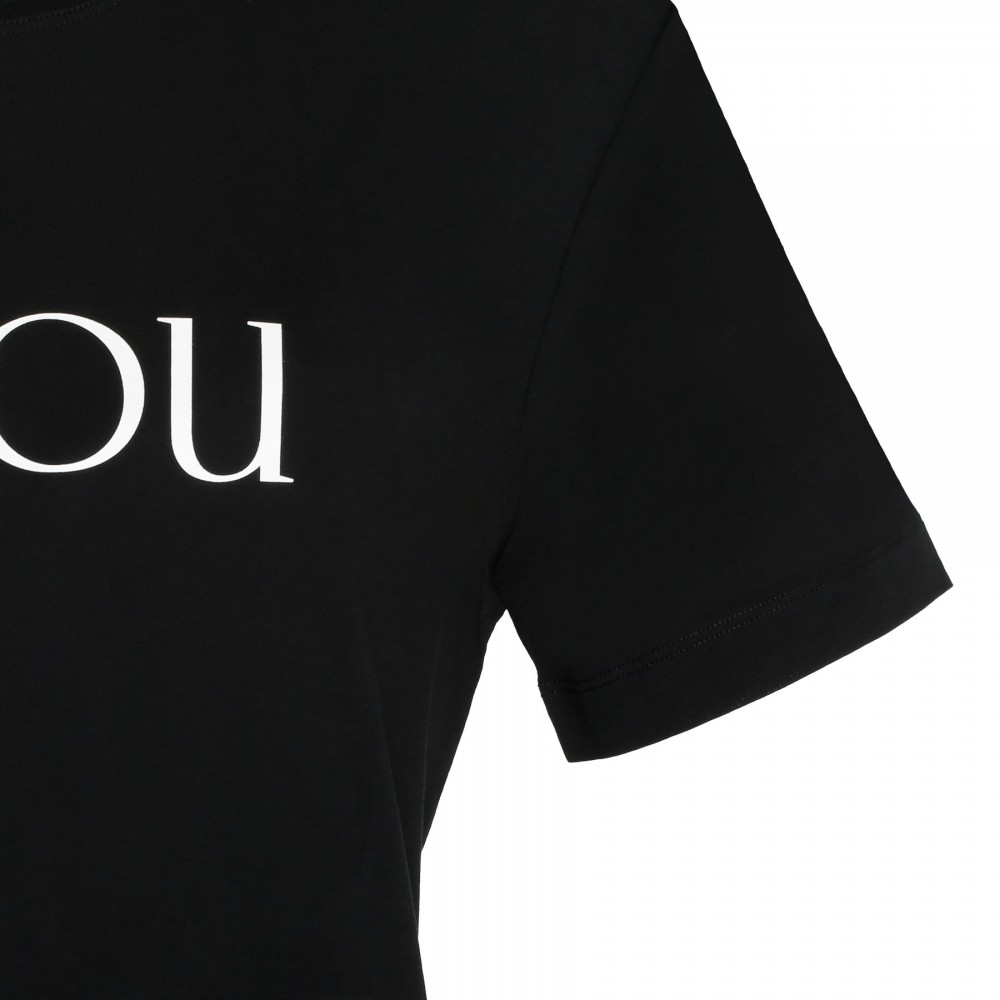 Logo black T-shirt