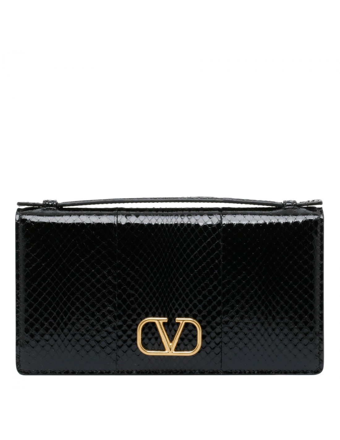 Vlogo Signature black chain wallet