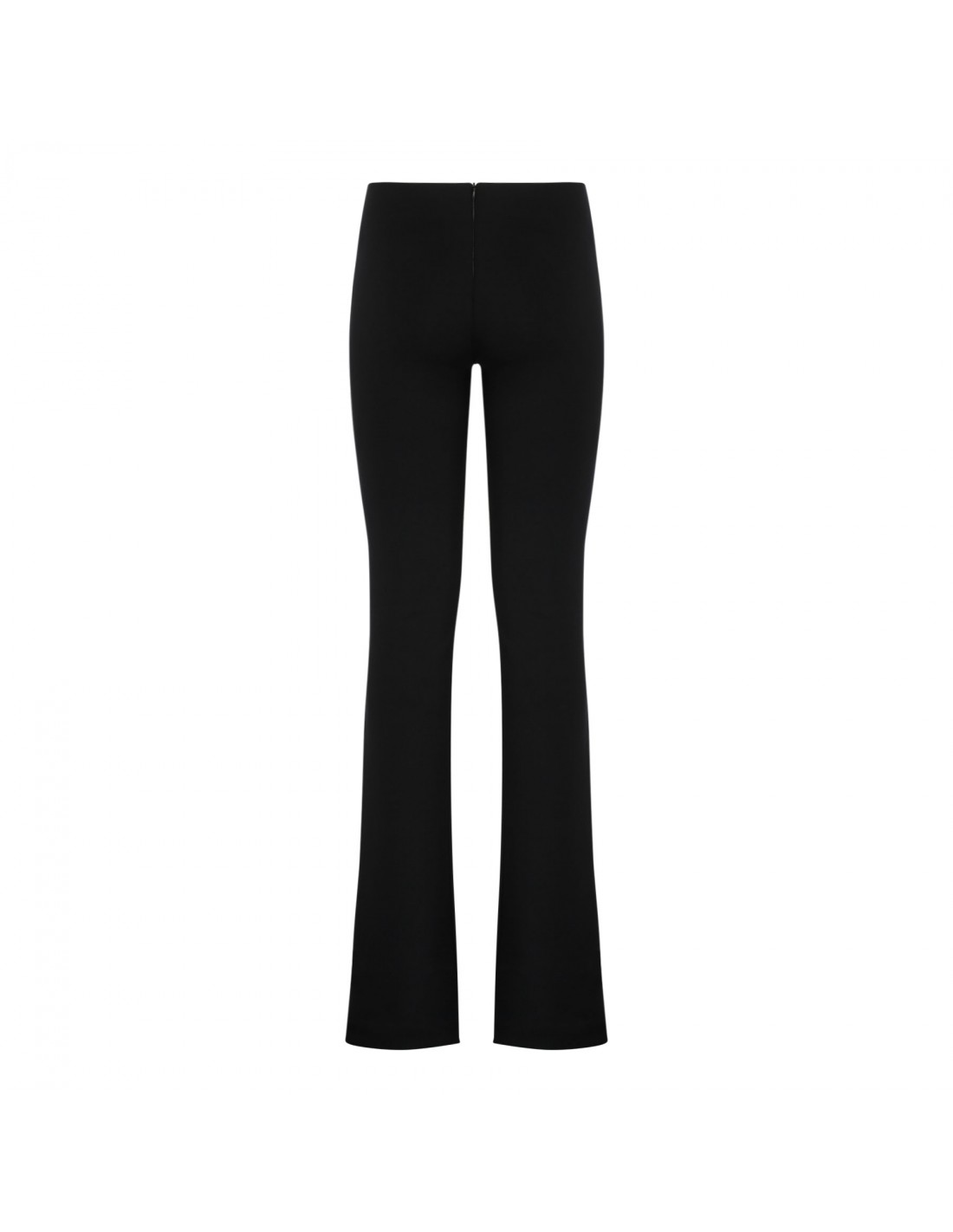 Black fitted pants