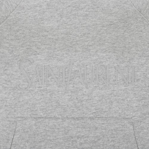 Gray fleece hoodie 2