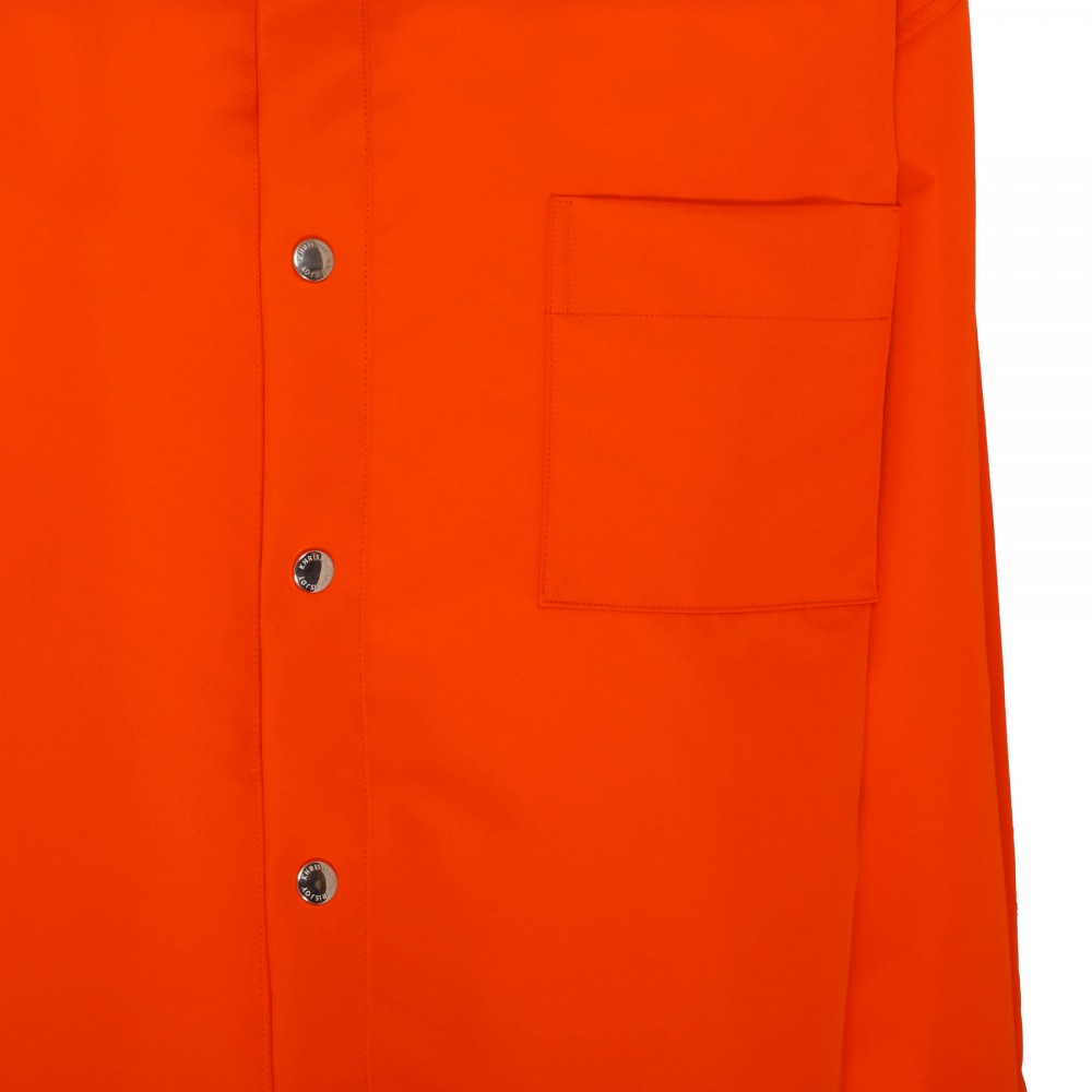 Oversize orange boyfriend shirt