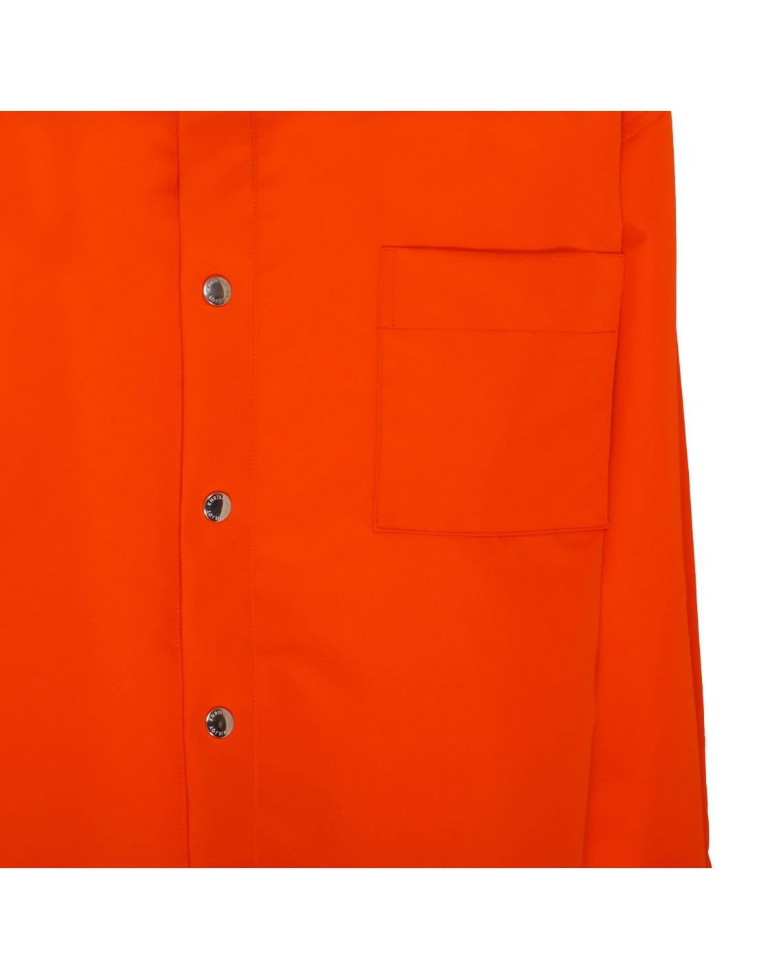 Oversize orange boyfriend shirt