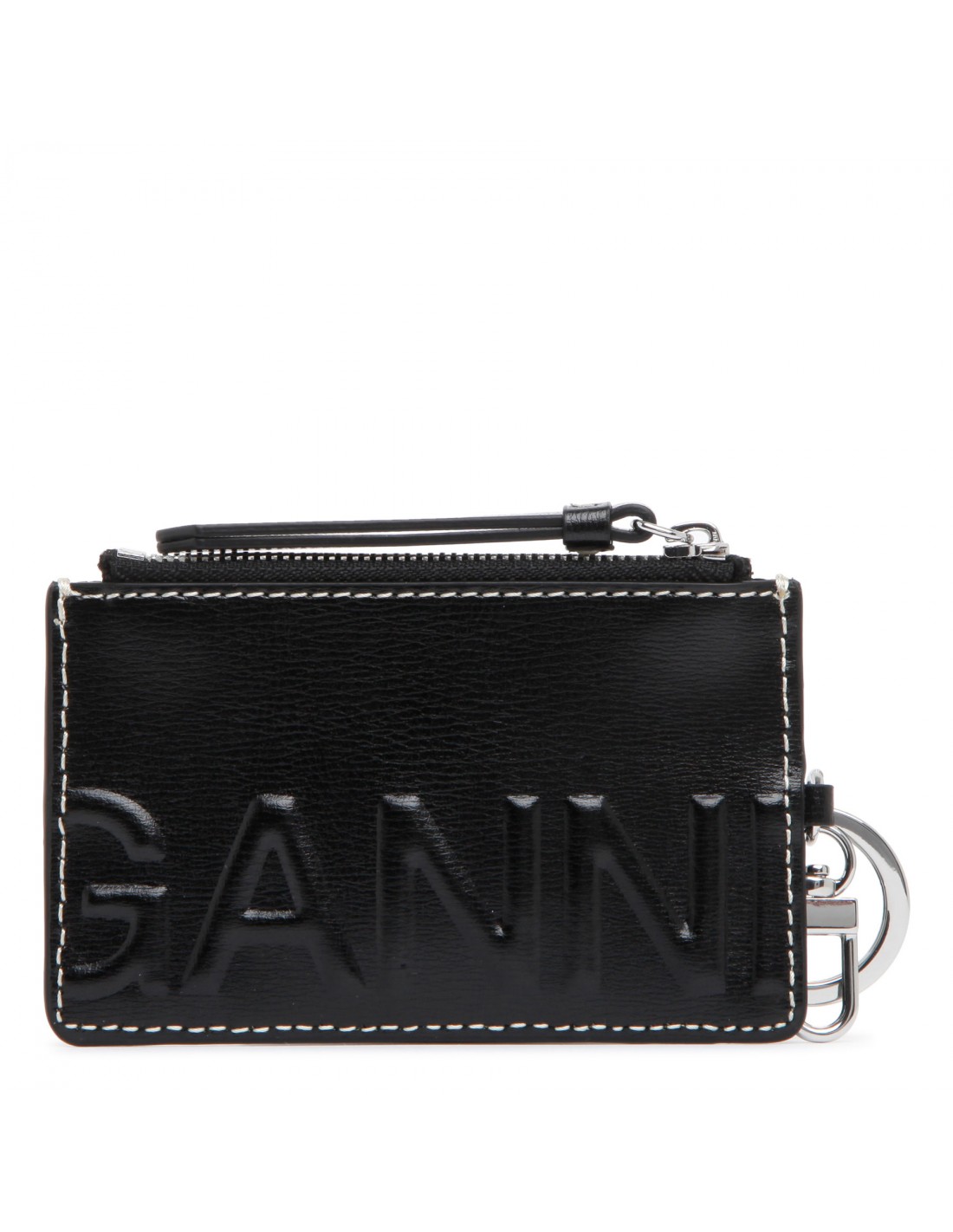 Banner zipped coin purse