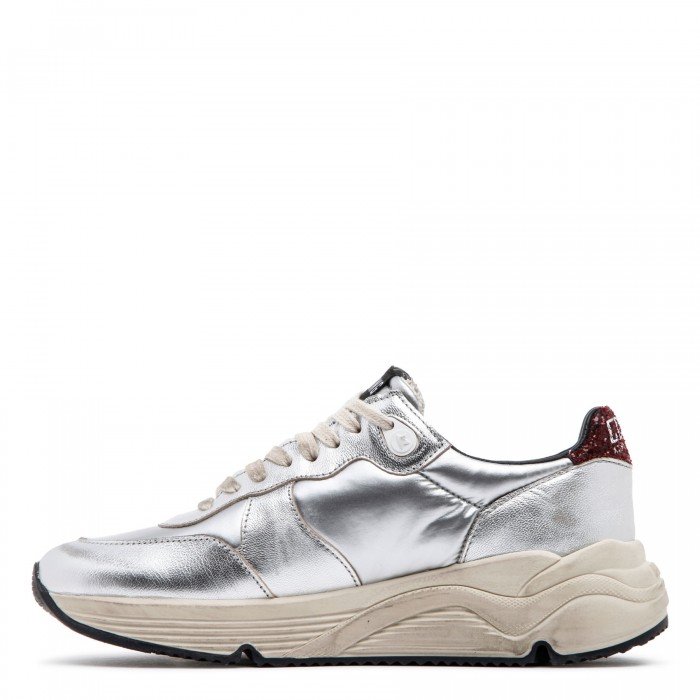 Running Sole silver sneakers